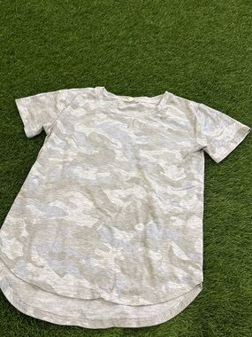 Jane and Delancey Camo Print Tshirt